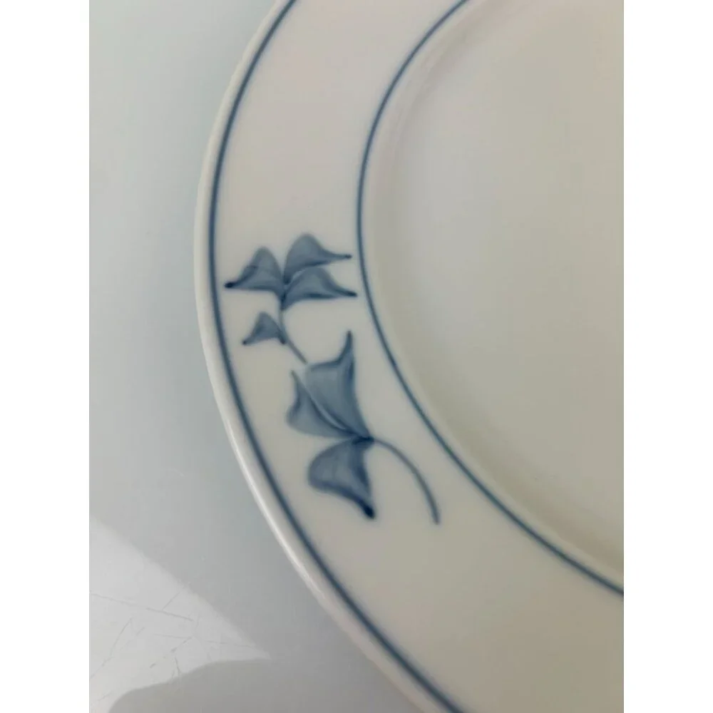 Royal Copenhagen Denmark Noblesse Blue & White Dinner Plate 10